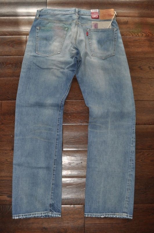 LVC Levis Vintage Clothing 1947 501XX Jeans Drop Down Big E 14oz 