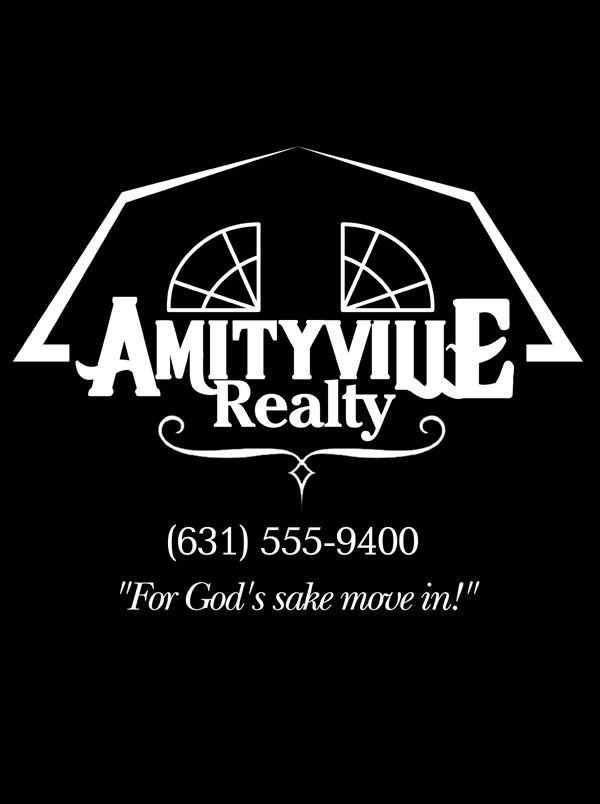 Amityville Realty T Shirt Mens Black All Sizes Available The 