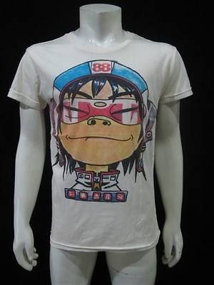 Gorillaz Demon Dayz Manga Print Retro Vintage Re Printed Mens T Shirt 