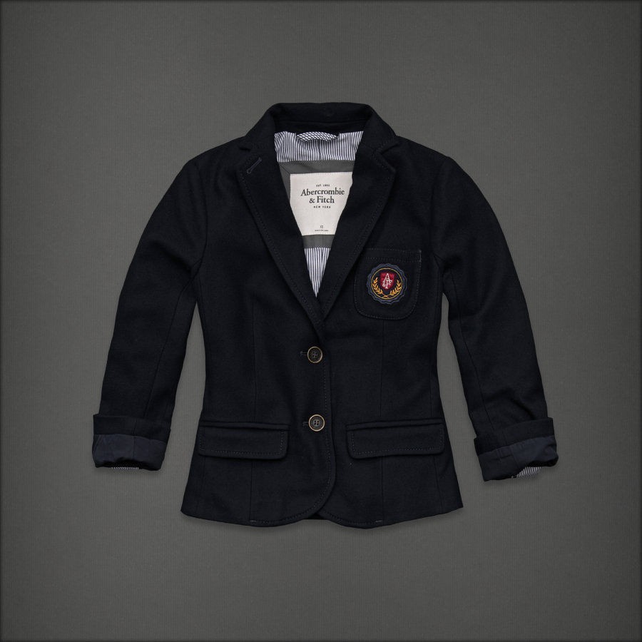 Abercrombie&Fitch AF Blair Blazer Women’s Classic Prep School Wool 