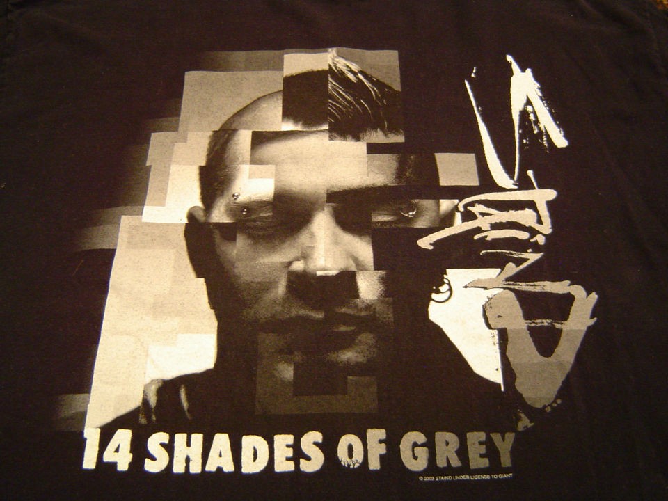 Vintage 2003 STAIND 14 Shades Of Grey Tour T Shirt Size XL/Deadstock