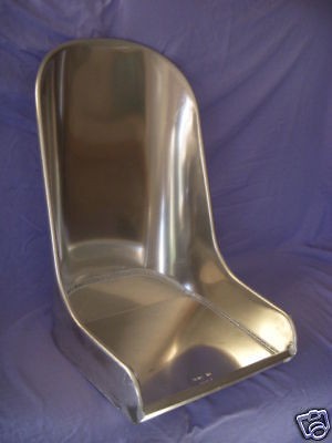 Hunts Seats #1 Aluminum Rat/Hot Rod ~BOMBER~ Seat   OEM   MADE IN USA