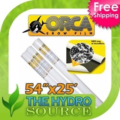   Grow Film 54 x 25 ft Roll Mylar Reflective grow room tent 11 mil