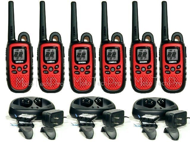 Walkie Talkie + 3 Chargers 2 two way radio 2178 Channel Combin. NOAA 