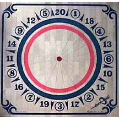 DARTO AMERICAN DART BOARD / same style as widdy dartboard 2 sided and 