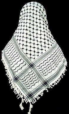 Keffiyeh Palestinian Scarf Yasser Arafat Style Shemagh