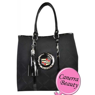 Ashley M Genuine Licensed GM Cadillac Monogram Tote Handbag Purse 