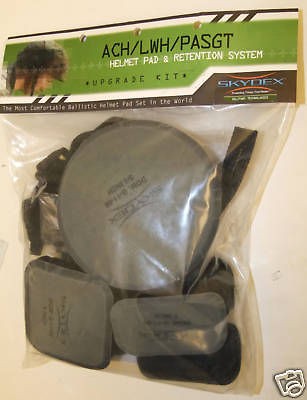 Skydex helmet upgrade kit ballistic Set Size 8 pads New