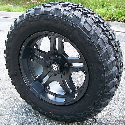 20 ATX ARTILLERY WHEELS RIMS 33 FEDERAL COURAGIA TIRES CHEVY TAHOE 