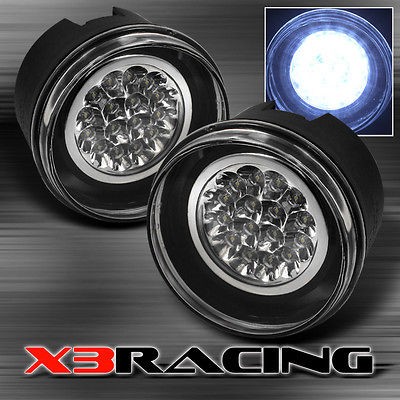 05 08 DAKOTA 07 08 DURANGO ASPEN FULL LED BUMPER FOG LIGHTS+SWITCH 