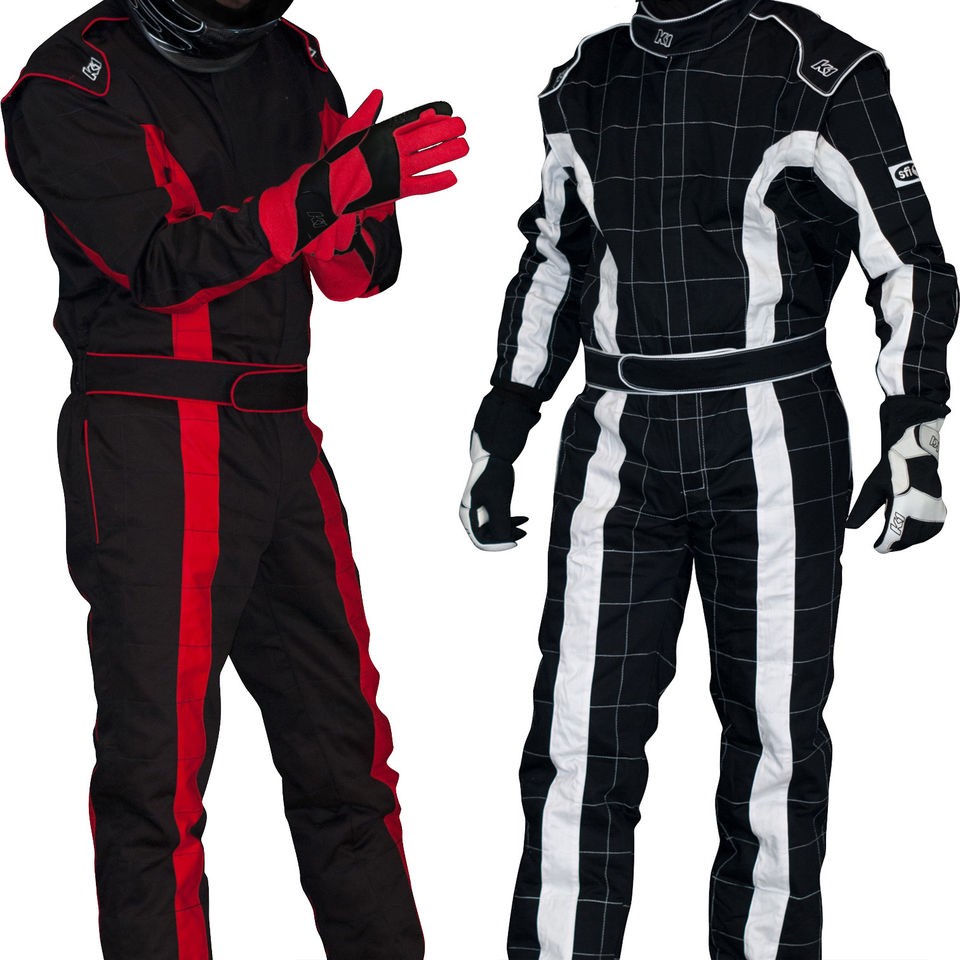 K1   Triumph SFI 1 Auto Racing Suit   1 Piece   Driving Fire SFI 3.2A 