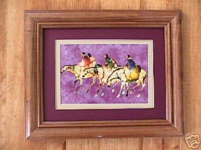 Carol Grigg UNDER THE BROKEN MOON CHEROKEE framed PRINT