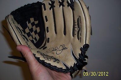 Right Handed Childs Leather Baseball Glove   Derek Jeter Edition by 