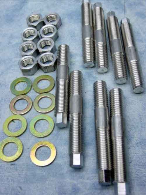 NEW Weiand set 671   1471 blower supercharger aluminum mounting stud 