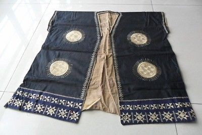 Antique Chinese Miao Peoples old Embroidery Costume