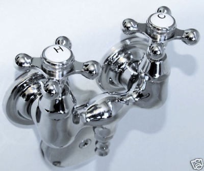 Heavy Chrome plated Brass Clawfoot leg tub Faucet