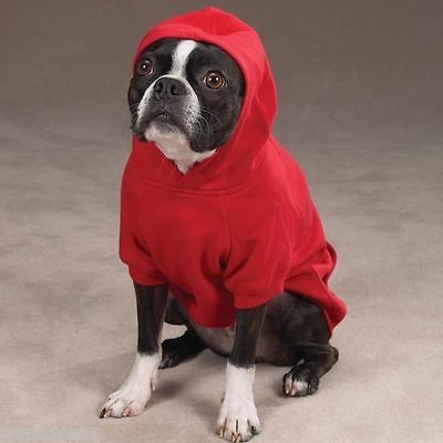 MEDIUM DOG SWEAT SHIRT pug beagle westie dachshund DOG HOODIE COAT 