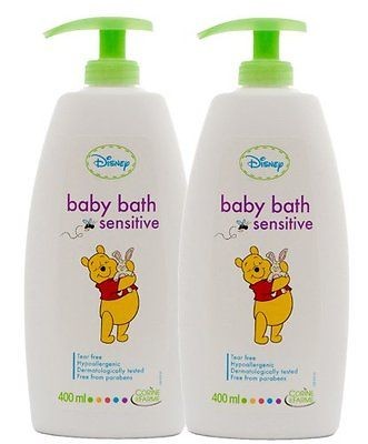   Corine de Farme Winnie the Pooh Sensitive Baby Bath 400ml Pack of 2