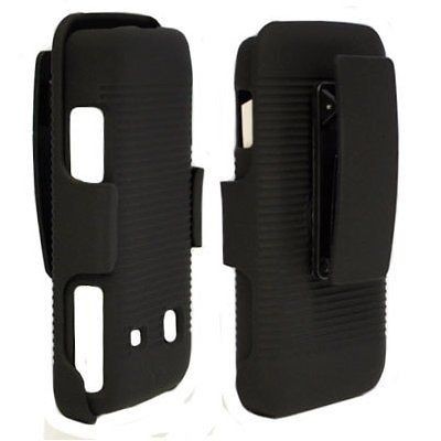 Belt Clip Shell Holster Case+Kickstand for Samsung Galaxy Prevail M820 