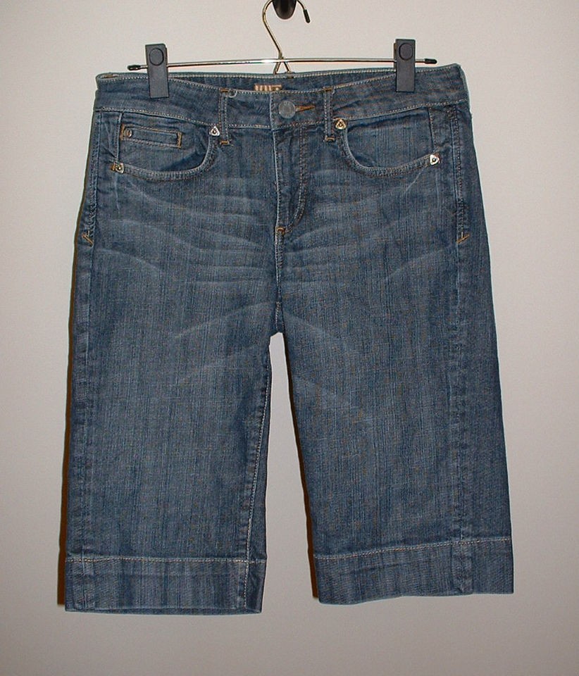 KUT FROM THE KLOTH DENIM BERMUDA SHORTS STRETCH JEANS SIZE 6