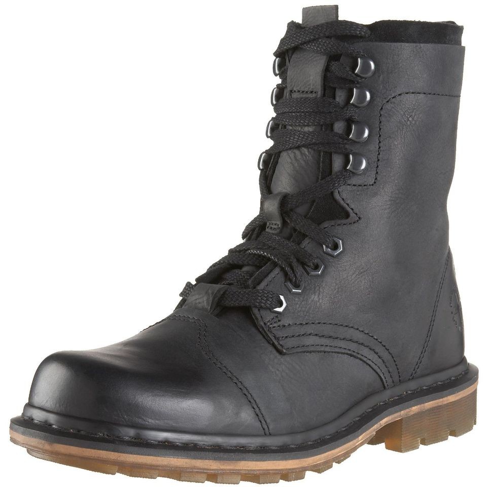 Dr. Martens Mens Black Pier 9 Tie Ankle Boots Style# 13337001