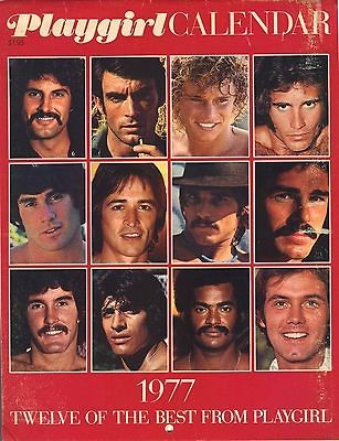 PLAYGIRL 1977 CALENDAR BIG HAIRY EDDIE BLOOM ROCK PAMPLIN HAIRY 