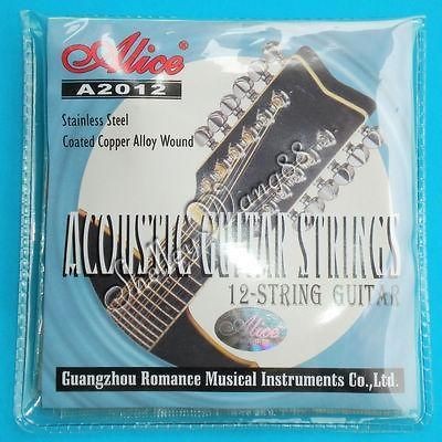 Alice 12 String Guitar Strings Set Coated Copper A2012