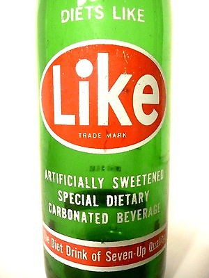 vintageACL SODA  DIETS LIKE LIKE from 7 UP  VINTAGE ACL /10oz POP 