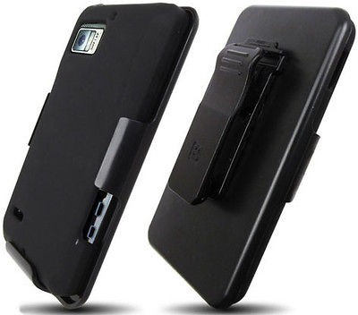   +SCREEN PROTECTOR+BELT CLIP HOLSTER FOR MOTOROLA DROID BIONIC XT875