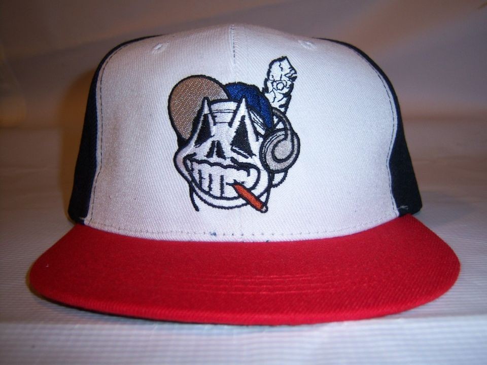   Chief WAHOO w blunt/cig SNAPBACK NEW Kid Cudi 440riginals Baseball hat