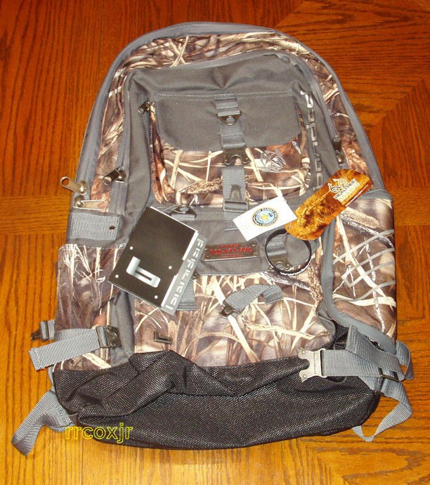   JACK PACK WALK IN BACKPACK BACK DAY BLIND BAG HIKING MAX 4 CAMO NEW