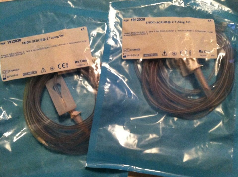 Medtronic Xomed Endo Scrub 2 Tubing Set Ref 1912030 4pcs