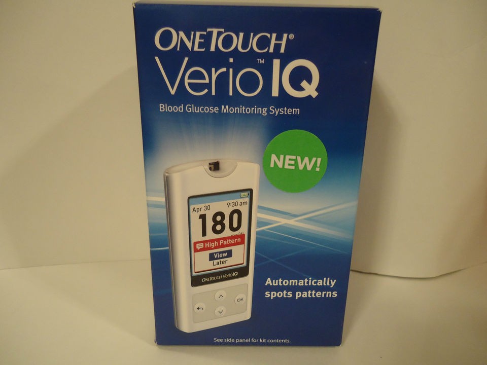 OneTouch Verio IQ Blood Glucose Monitoring System BNIP Meter