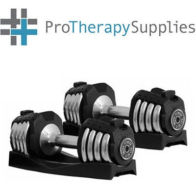 XMark Pair of Adjustable Dumbbells