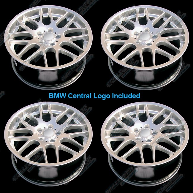 BMW Z4/1/3/5/6/7/X3/X5/X6 Series Wheels 19x8.5 Rims with Central Caps 