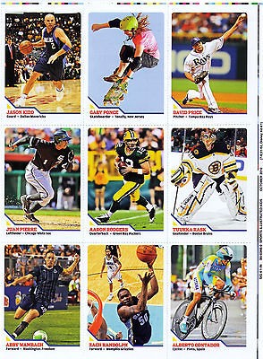 Tuukka Rask uncut promo sample sheet panel card cards