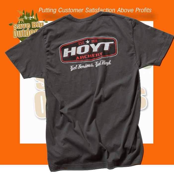 HOYT Old School Tee T Shirt Tee supports carbon element vector bow