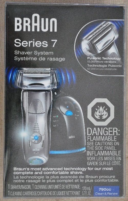 Braun Series 7 790cc Pulsonic Shaver System (Electric Razor Grooming 