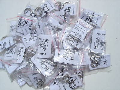 WIRE PUZZLE ( 1.5 METAL ) LOT 0F 144 CARNIVALS, PARTY TOYS FAVORS