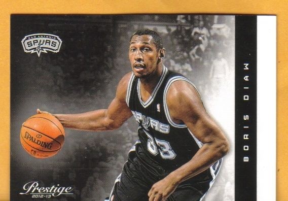 2012 13 Panini Prestige Basketball #35 Boris Diaw San Antonio Spurs