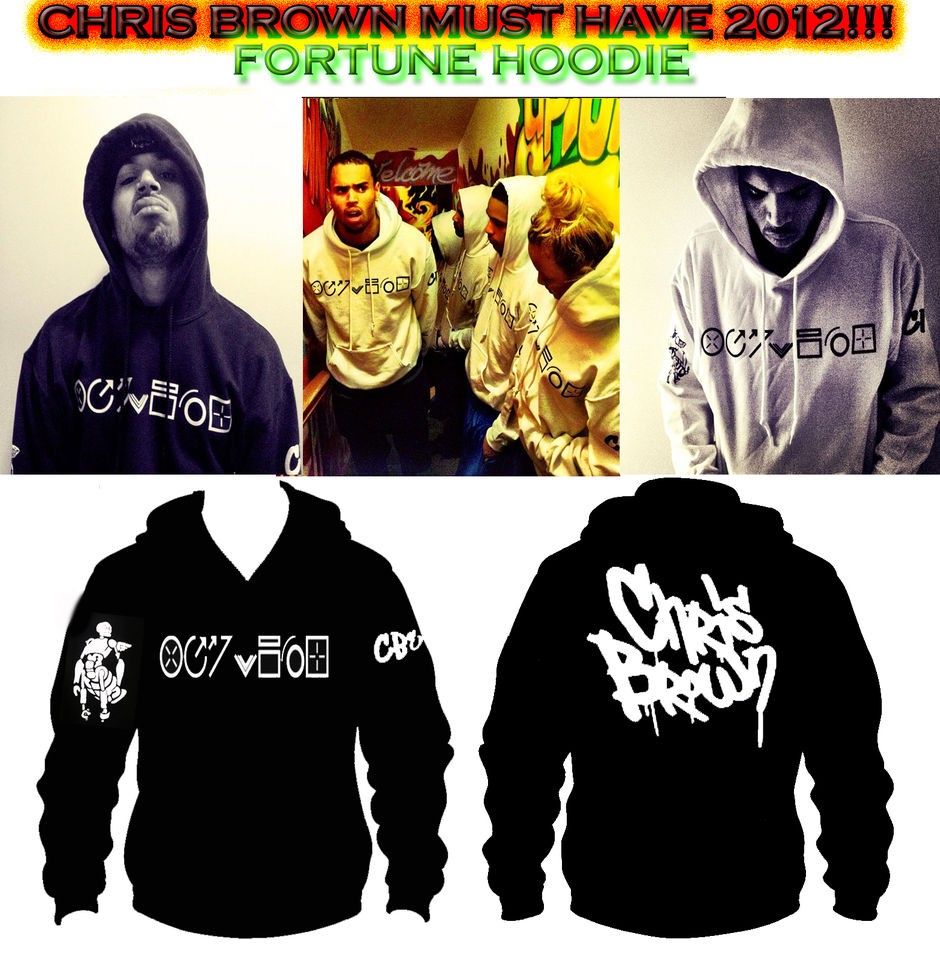   BROWN FORTUNE FAME HOODIE HOODY ALL SIZES & 10 COLOURS KIDS ADULTS