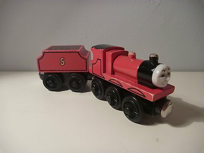   the Train    James (w/Tender) 1994 Wooden Britt Allcroft FLAT MAGNETS