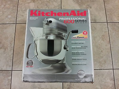 KitchenAid Pro 600 KP26M1XNP Nickel Pearl 575 Watts 6 Quart Stand 