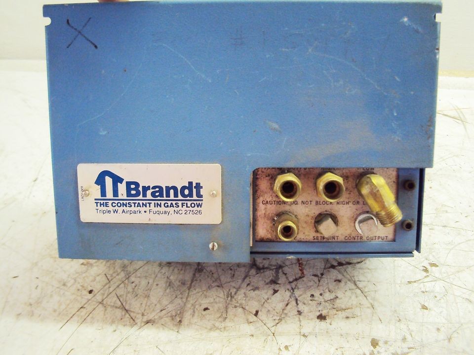 BRANDT GAS FLOW, MODEL P1 DPT2220 3, SERIAL 8607097U31, USED