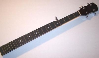   Banjo Neck 5 String 26.5 Scale Luthier Parts Longscale Hardwood