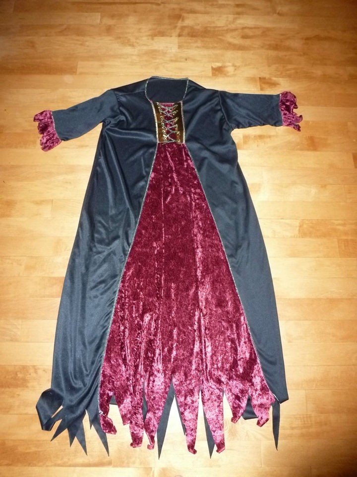 RUBIES SPIDERELLA VAMPIRESS BRIDE OF FRANKENSTEIN VAMPIRE COSTUME SIZE 