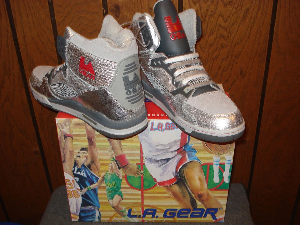 LA GEAR MENS HIGH BASKETBALL SNEAKERS ** NEW **SIZE 11.5 HTF