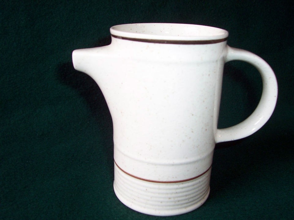   Pottery Erin Stone Tall Milk Pitcher Creamer Jug Ireland Brendan Line