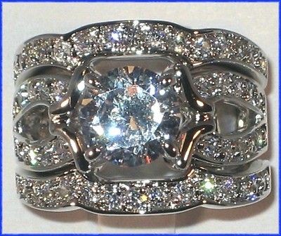 cz wedding sets in Engagement/Wedding Ring Sets