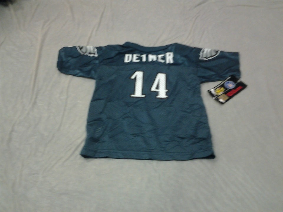 TY DETMER TODDLER RETRO EAGLES WILSON/LOGO ATHLETIC JERSEY